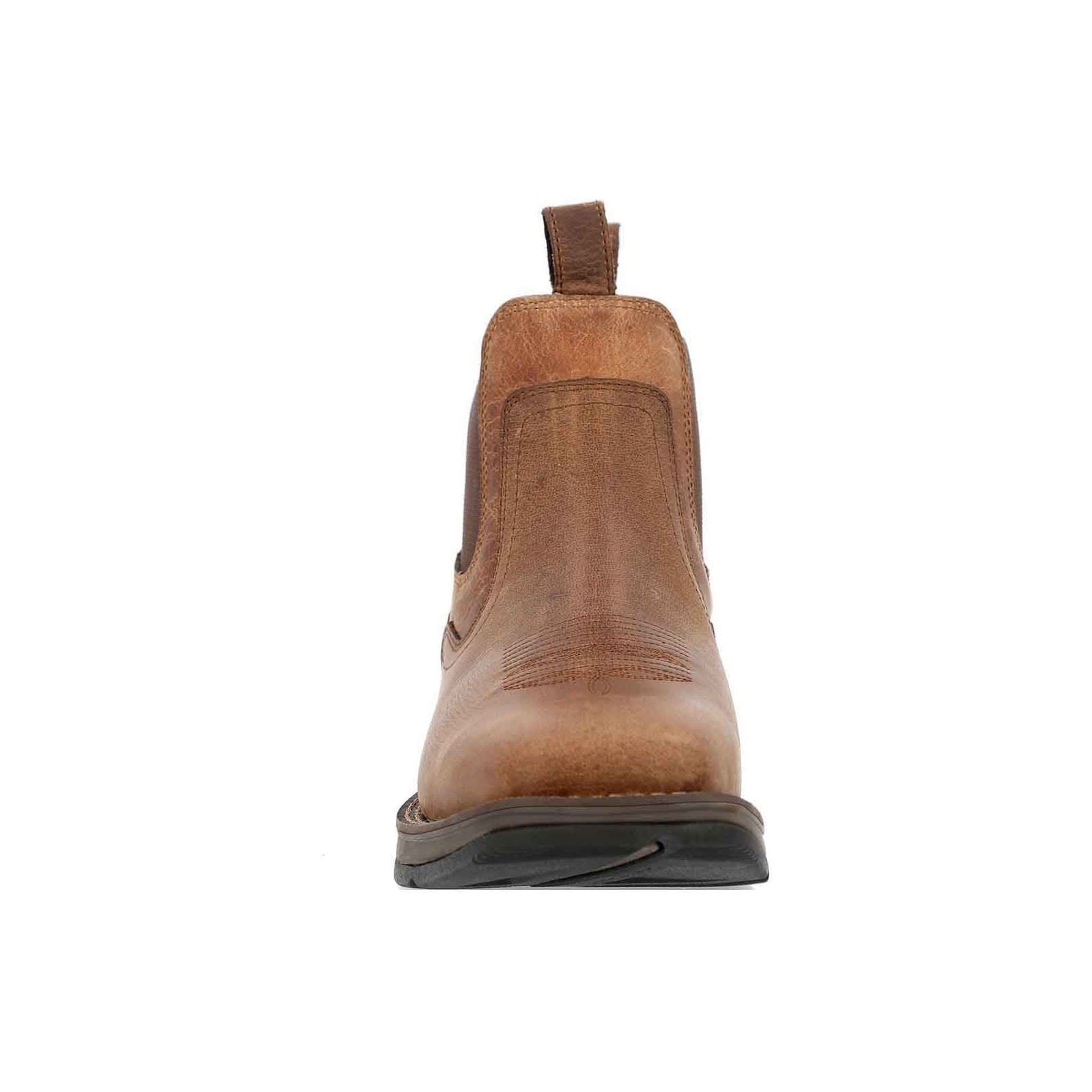 Durango Red Dirt Rebel Bottes De Cheville En Cuir Pour Hommes Old Town Brun/beige