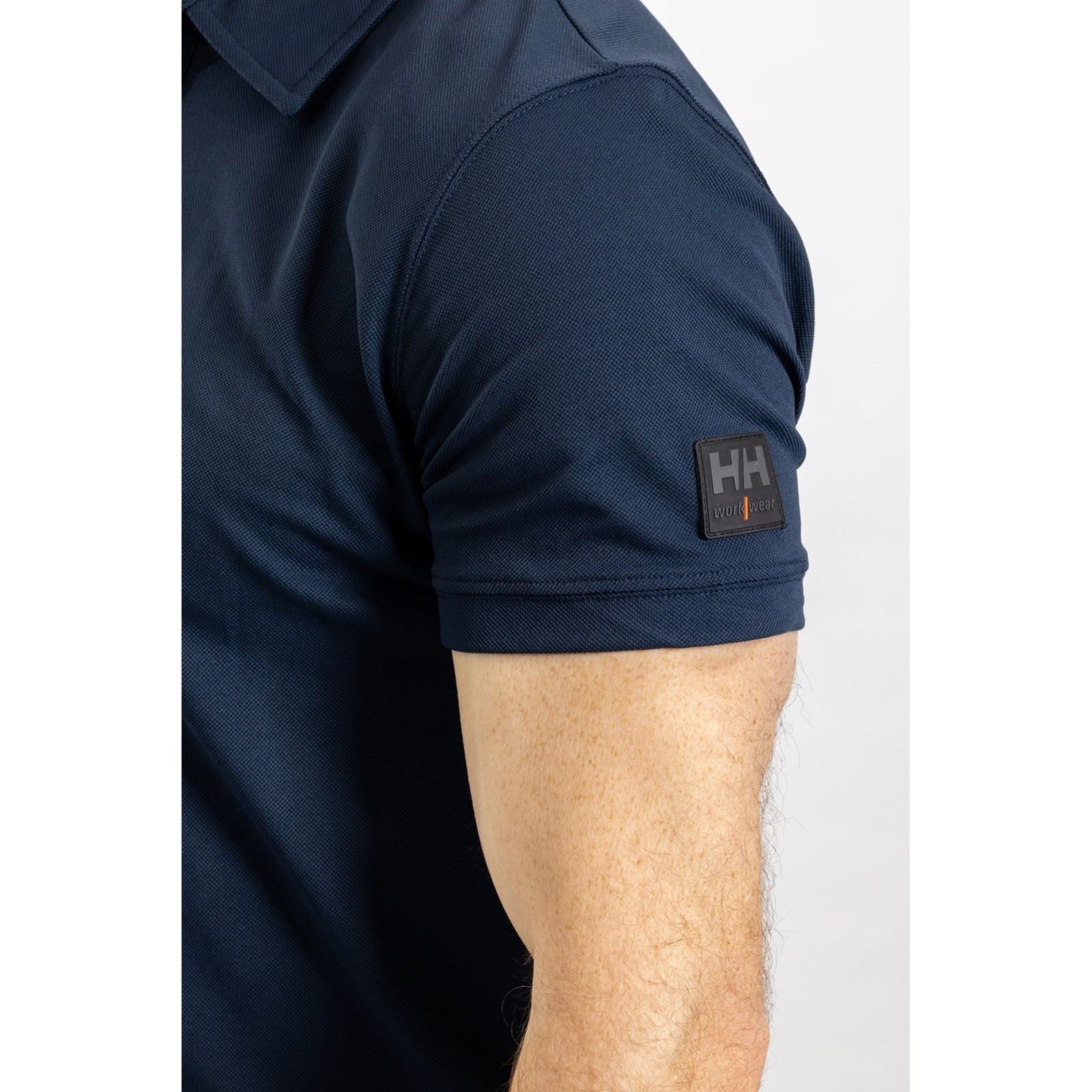 Helly Hansen Workwear Kensington Tech Chemise Polo Bleue Pour Homme