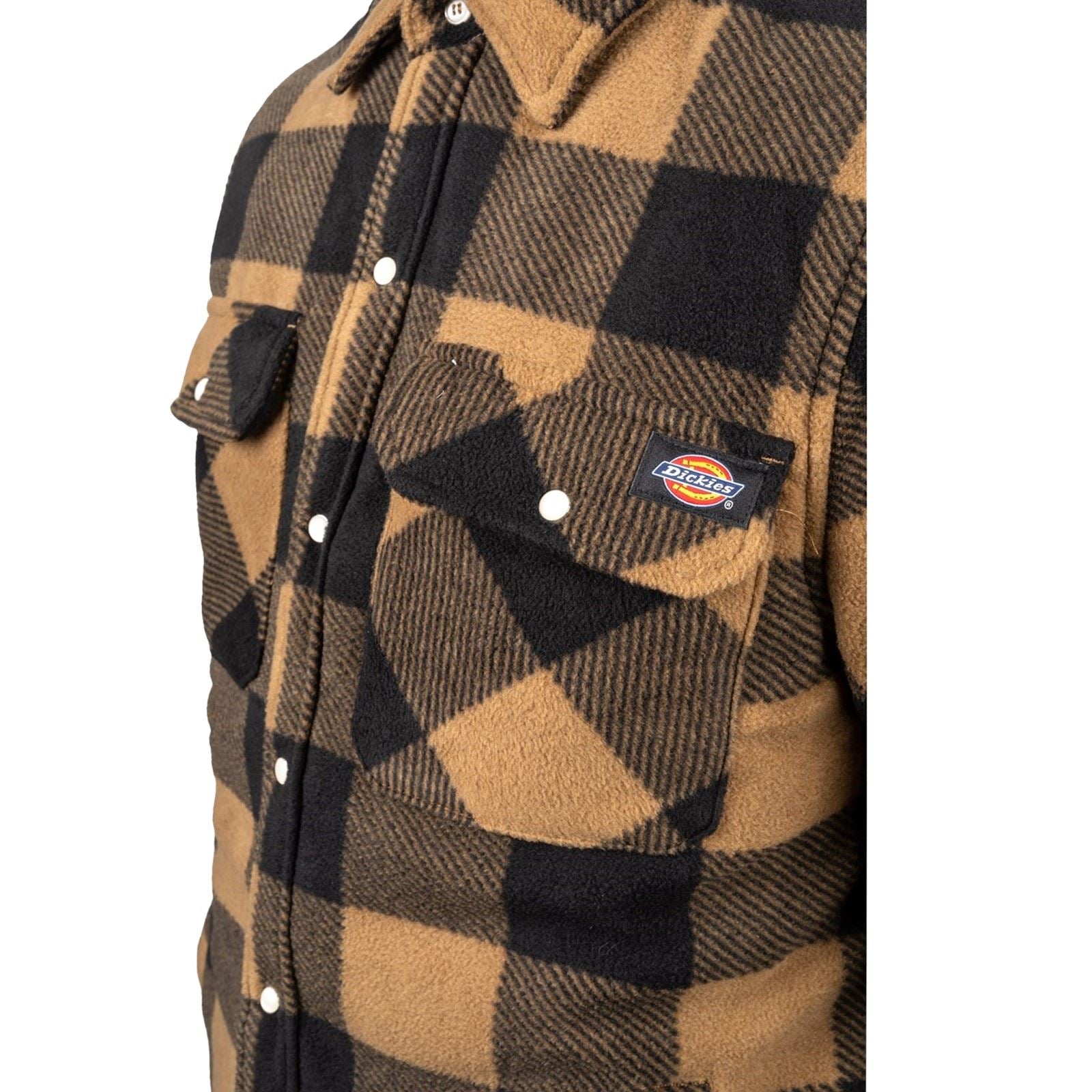 Dickies Portland Chemise Décontractée En Khaki Pour Homme En Polyester