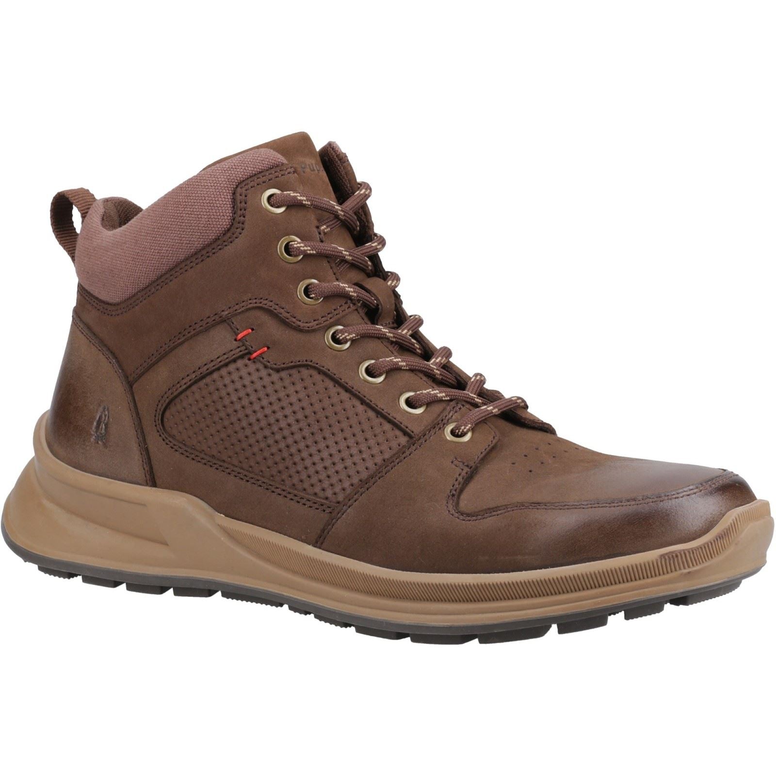 Hush Puppies Arnie bottes marron en cuir pour hommes