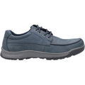 Hush Puppies Tucker Chaussures En Daim Bleu Marine À Lacets Pour Hommes