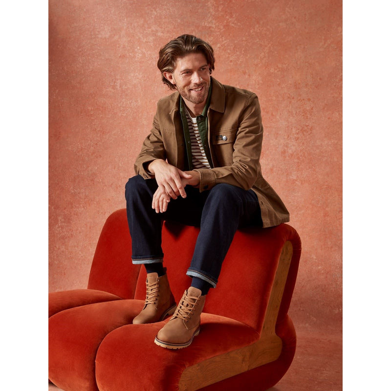 Hush Puppies Maguire Bottes De Cheville En Nubuck Pour Homme Couleur Tan