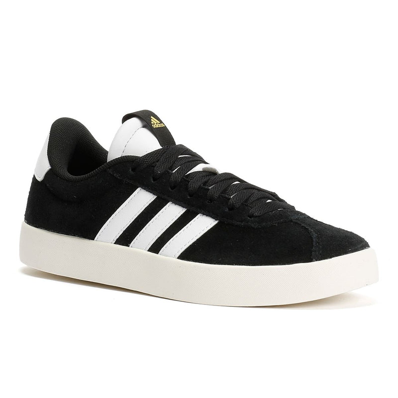 Adidas VL Court 3.0 Baskets Noires En Cuir Pour Femmes
