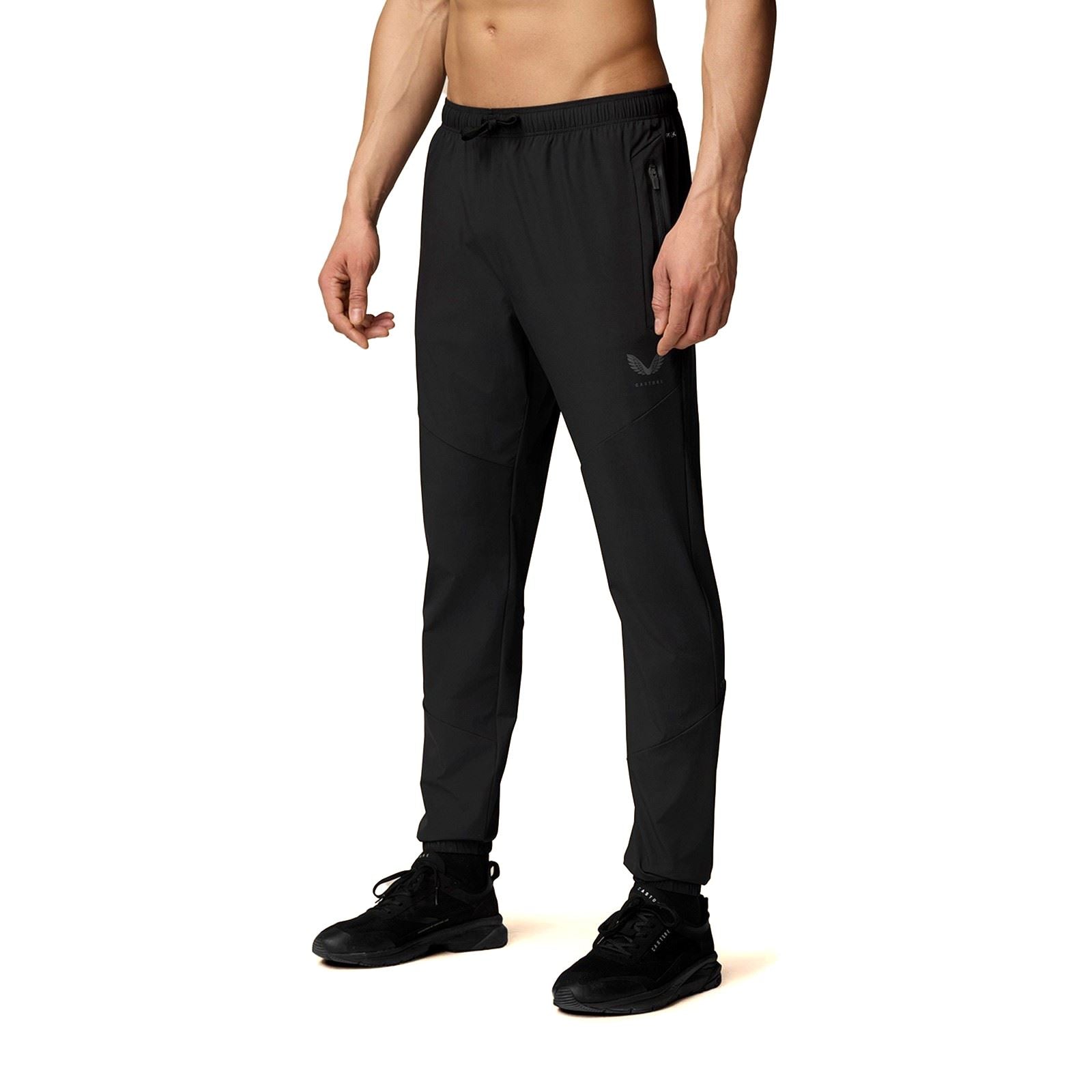 Castore Flex Lightweight Joggers Jogging Noirs Pour Hommes