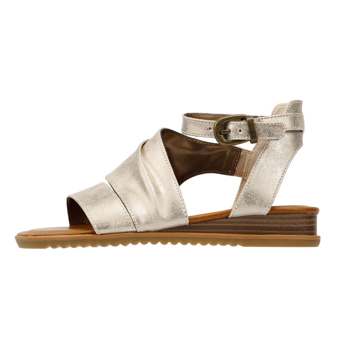 Blowfish Malibu Balana Sandales Dorées Pour Femmes