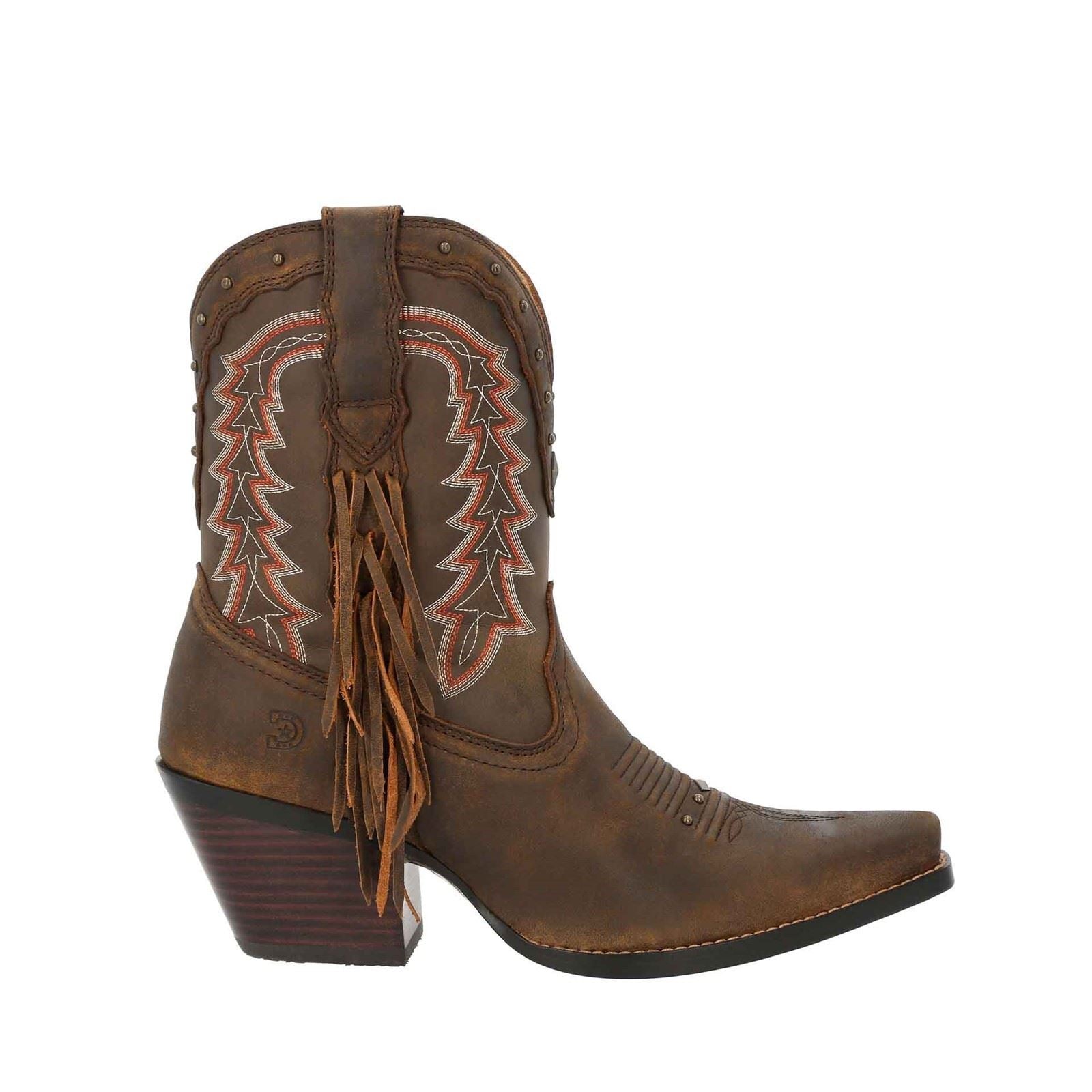 Durango Bottes Pecan En Cuir Pour Femme Crush