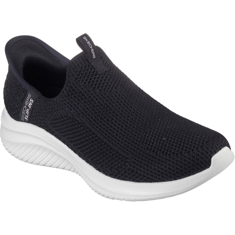 Skechers Ultra Flex 3.0 Easy Win Sneakers Noires Pour Femmes En Textile
