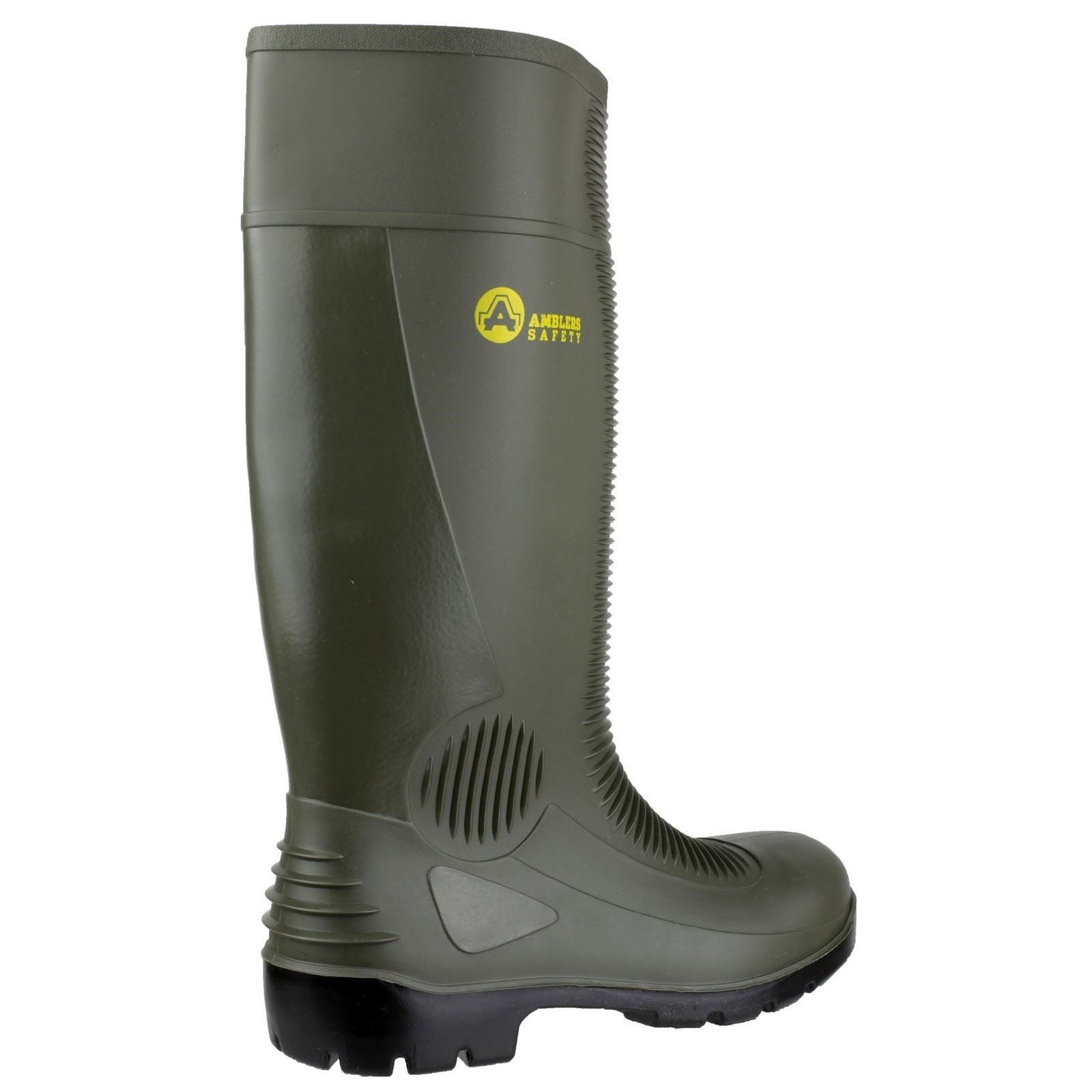 Amblers Safety Bottes De Wellington Vertes En Pvc Fs99