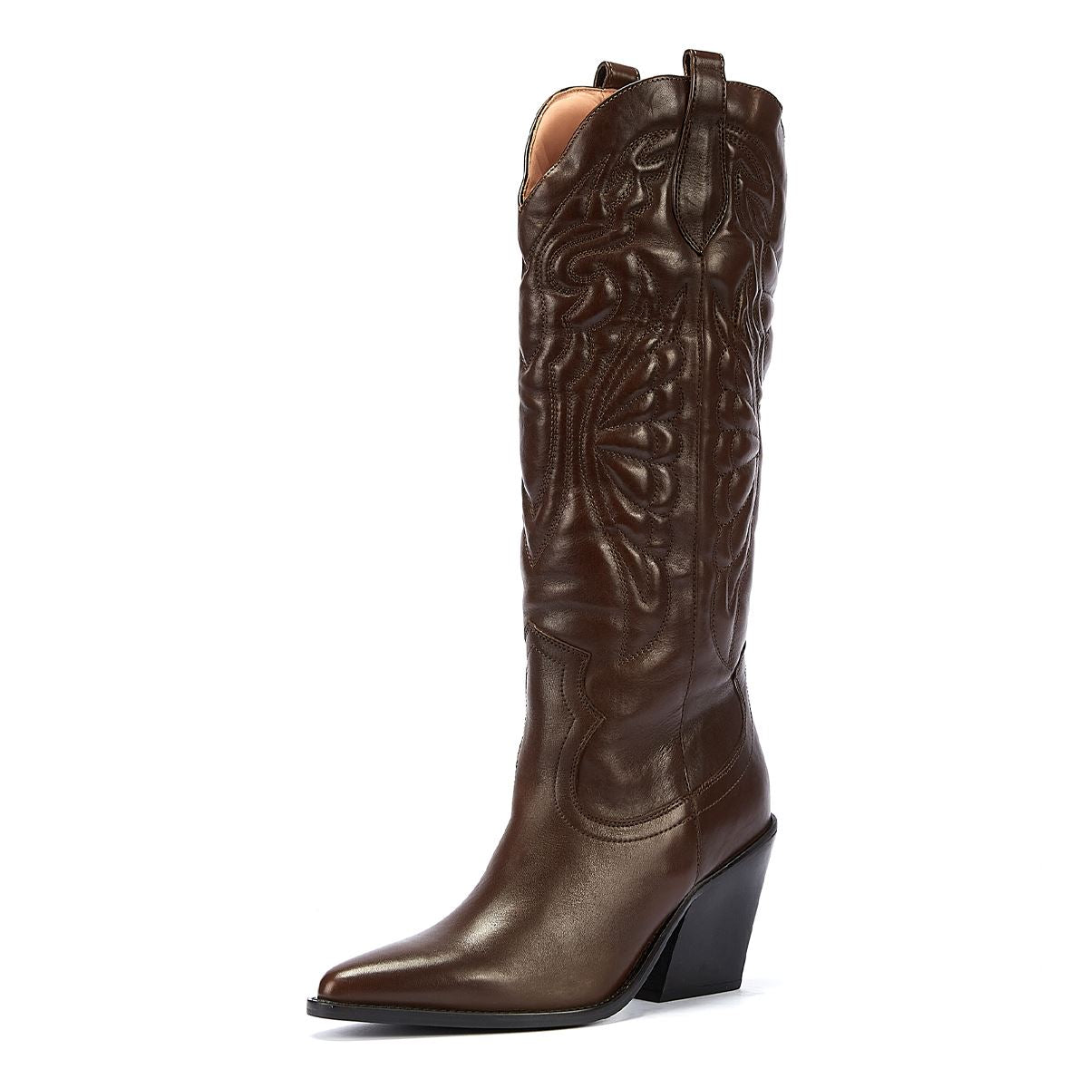 Bronx Nouvelles Bottes Marron Foncé Pour Femmes