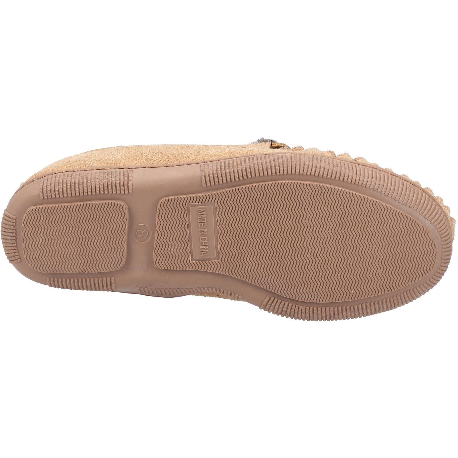 Hush Puppies Ace Chaussons Pour Hommes En Daim Couleur Beige