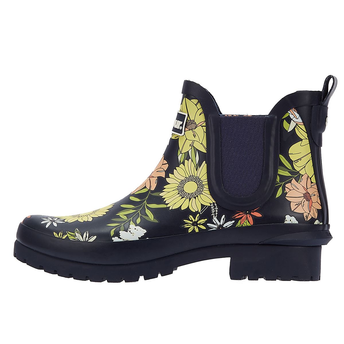 Barbour Wilton Bottes En Caoutchouc Marine Pour Femmes
