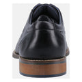 Hush Puppies Damien Lace Up Chaussures En Cuir Noir À Lacets Pour Hommes