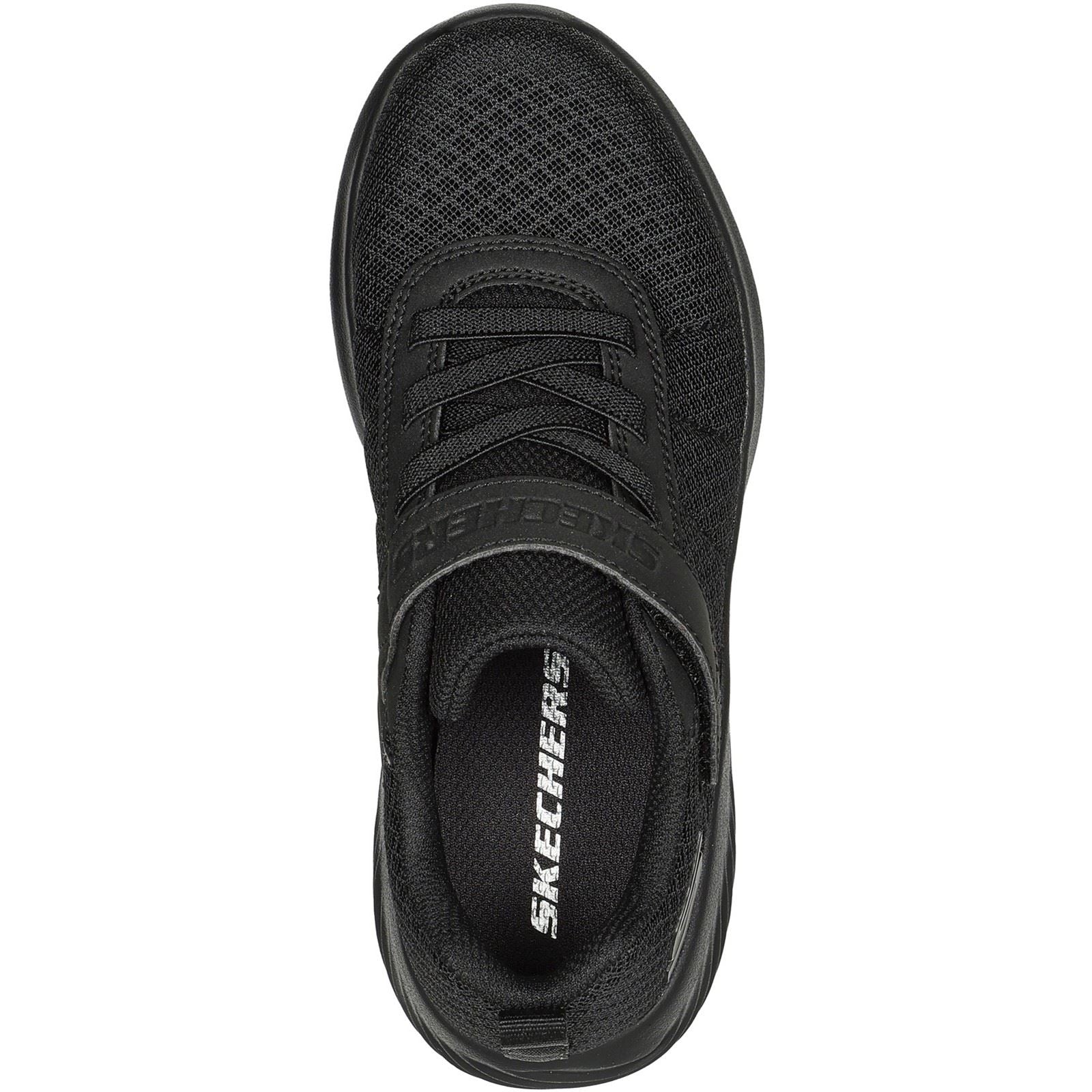 Skechers Bounder Baronik Sneakers Noires En Textile