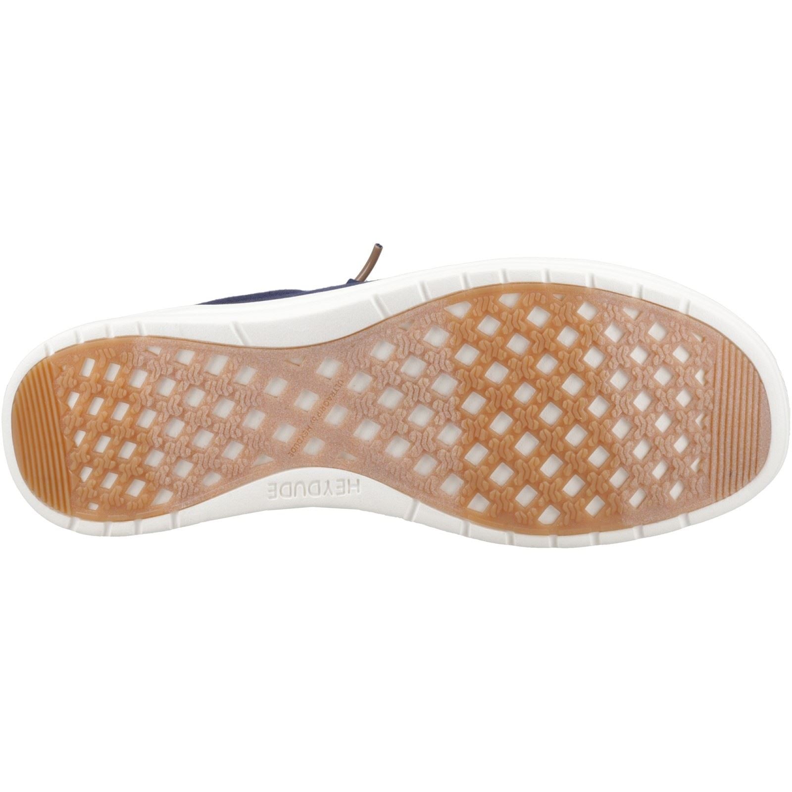 HEYDUDE Paul Canvas Chaussures Mocassins En Velours Homme Bleu Marine