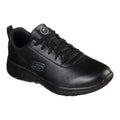 Skechers Workwear Marsing Gmina Baskets De Sécurité Noires En Cuir Pour Femmes