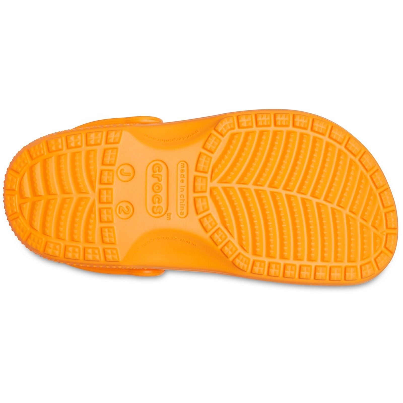 Crocs Classic Mocassins Thermoplastiques Orange Zing