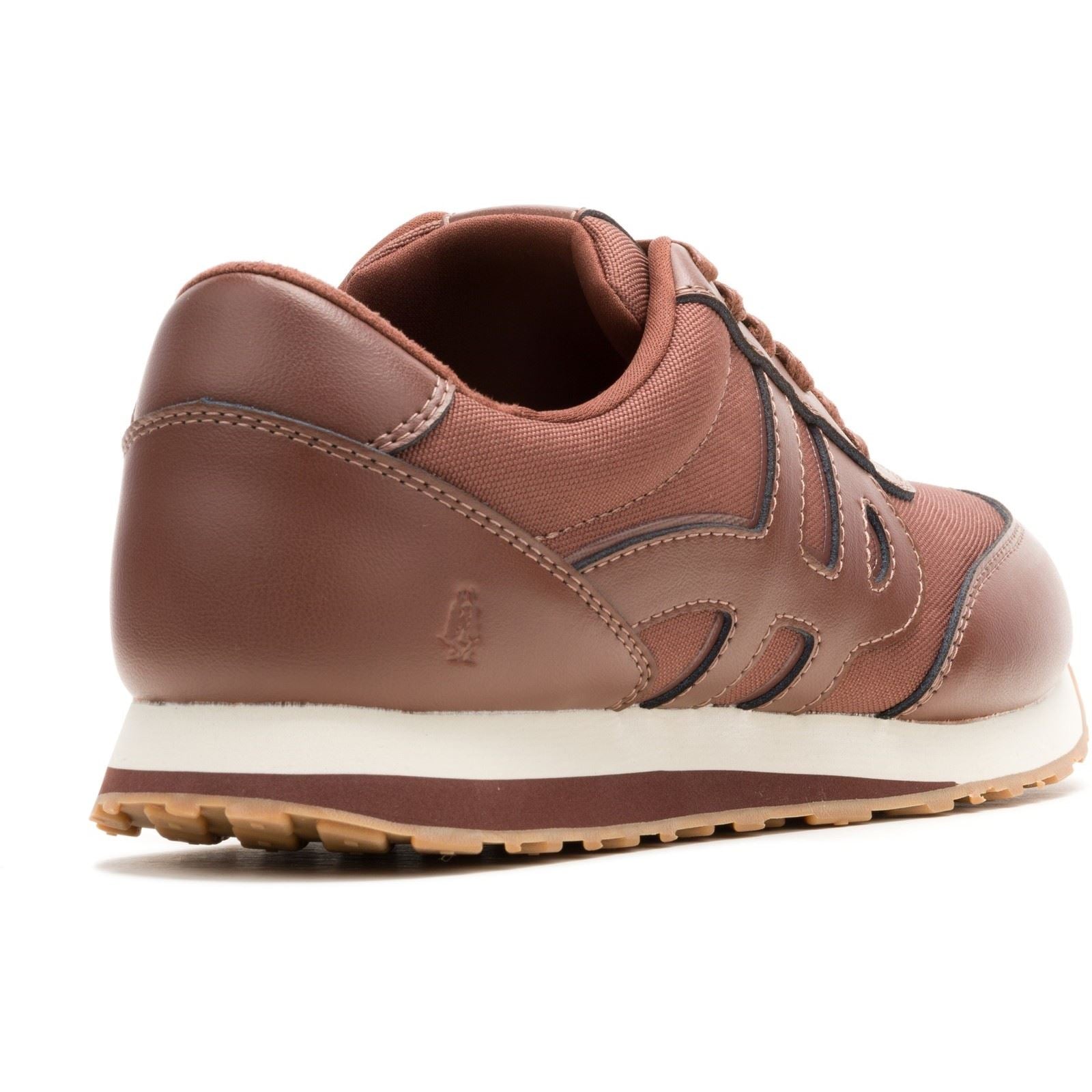 Hush Puppies Seventy8 Chaussures De Sport Cognac Pour Homme En Cuir