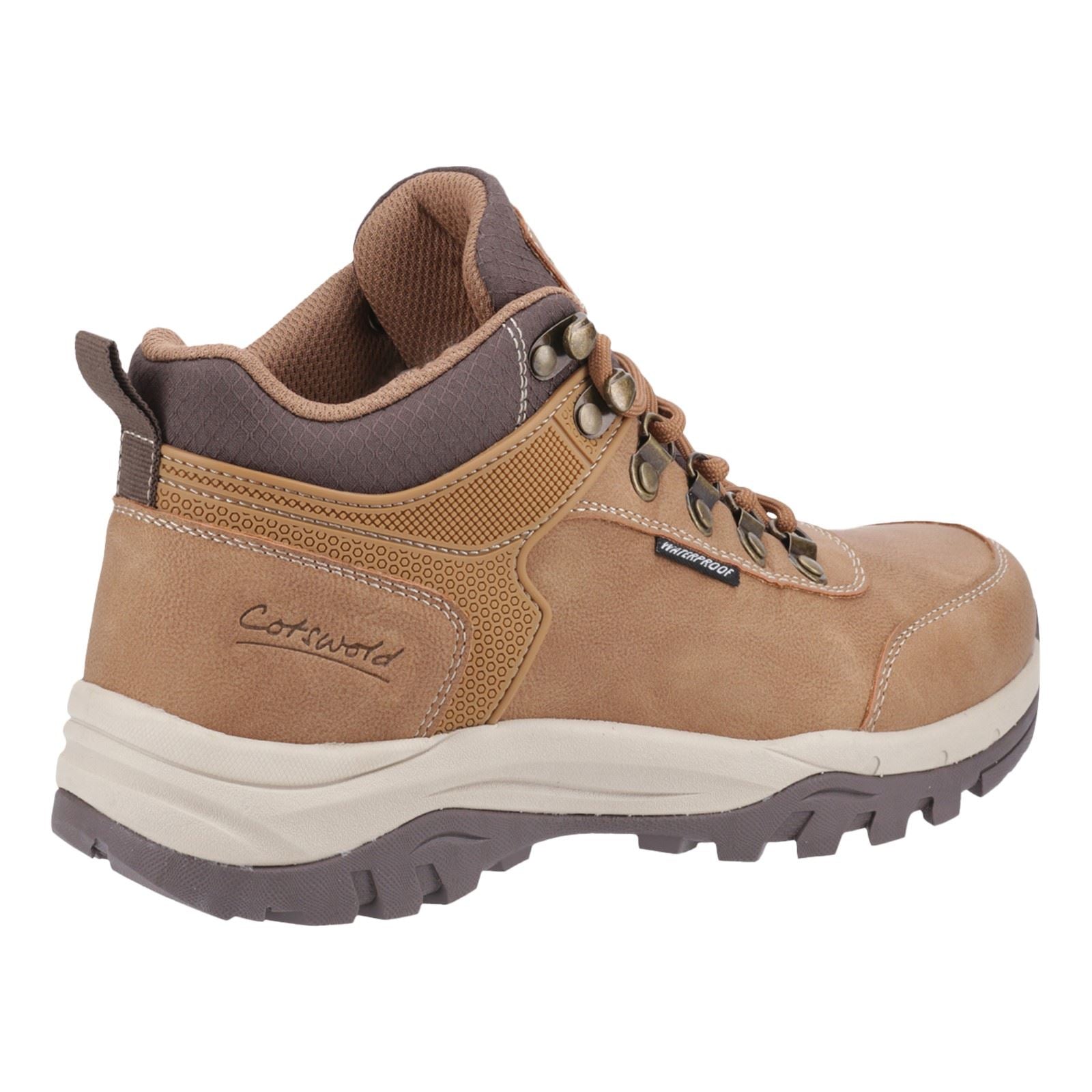 Cotswold Overbury Bottes De Randonnée Pour Femmes En Polyuréthane Couleur Tan