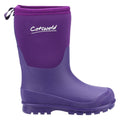 Cotswold Hilly Neoprene Tpr+neoprene Bottes De Pluie Pour Enfants Unisexe Violet