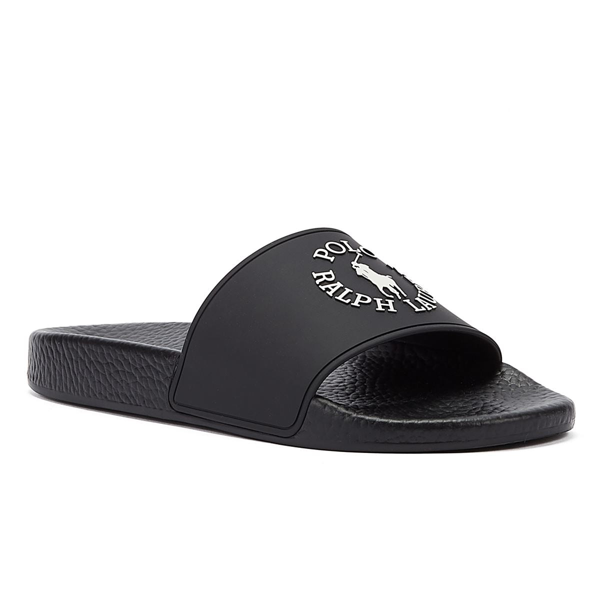 Ralph Lauren Pool Slide Sandal Mens Black Sandal