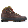 Timberland Euro Hiker Mid Lace Bottes En Cuir Marron Pour Hommes