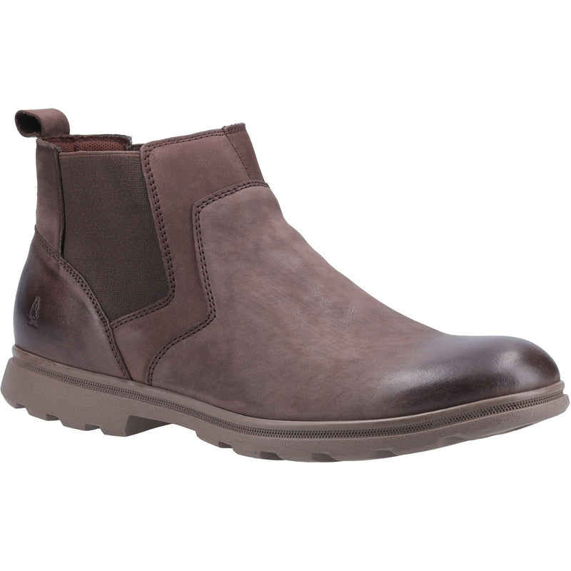 Hush Puppies Tyrone Bottes En Cuir Marron Pour Hommes