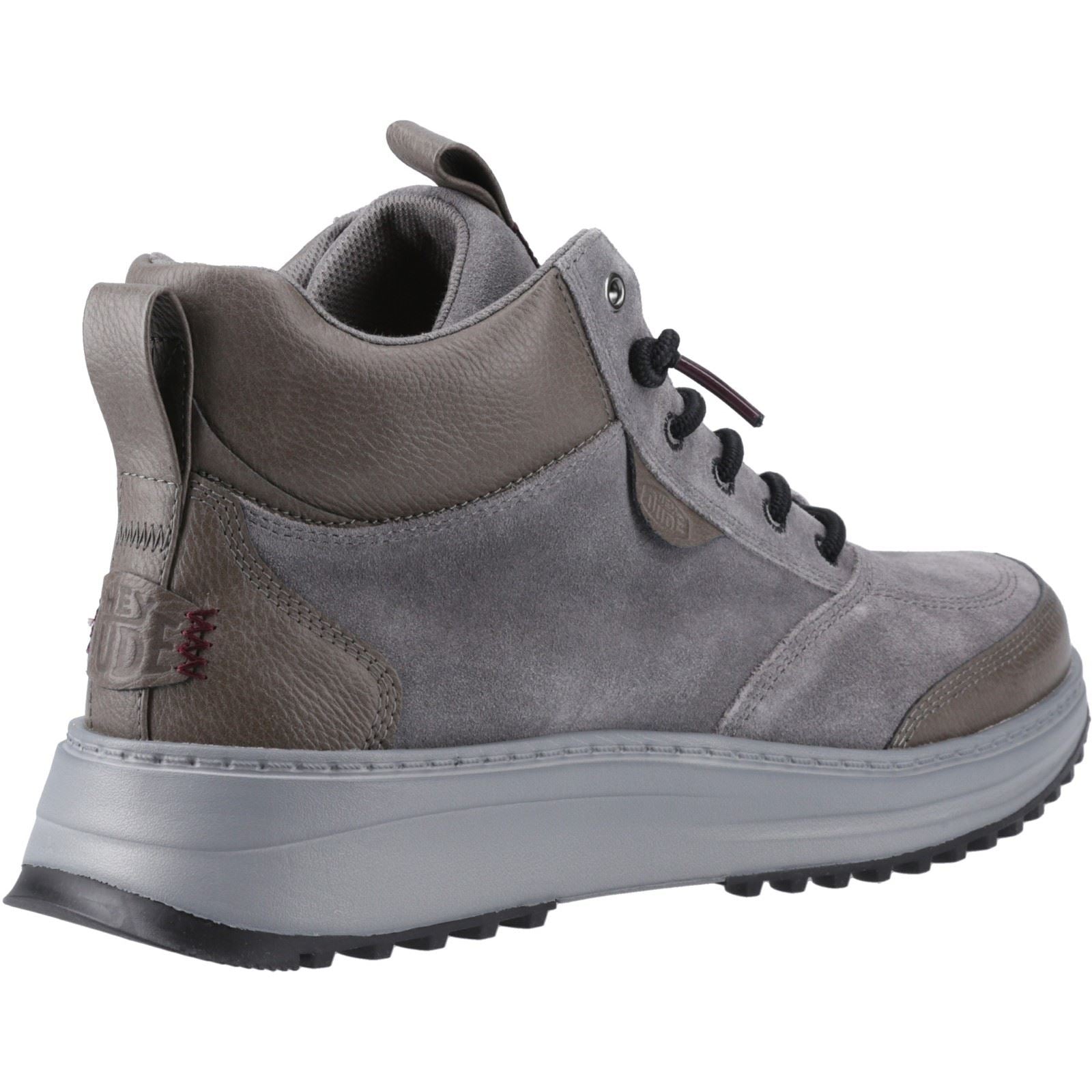 HEYDUDE Tahoe Classic Bottes Pour Homme En Cuir Suédé Gris Granit/Multicolores
