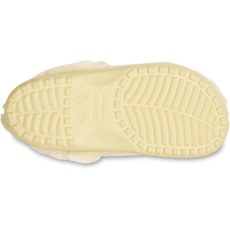 Crocs Classic Unfurgettable Sabots En Polyester Pour Femmes Vanille