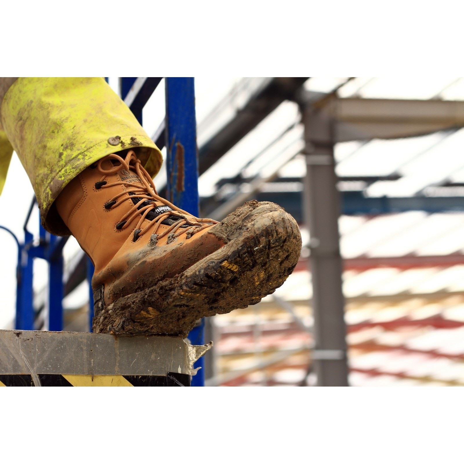 Amblers Safety Bottes De Sécurité En Cuir Honey Fs998