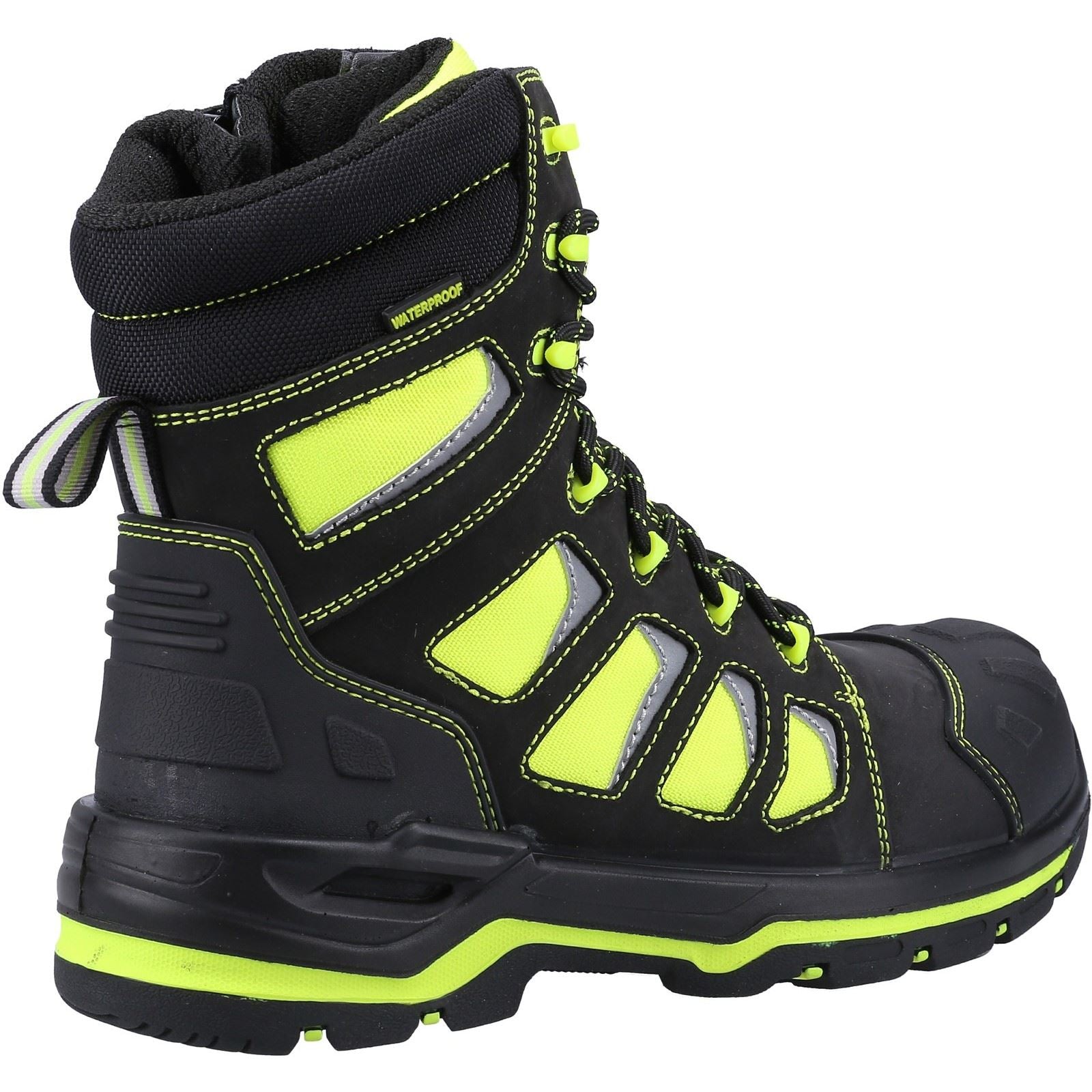 Amblers Safety Bottes De Sécurité En Cuir Jaune Beacon