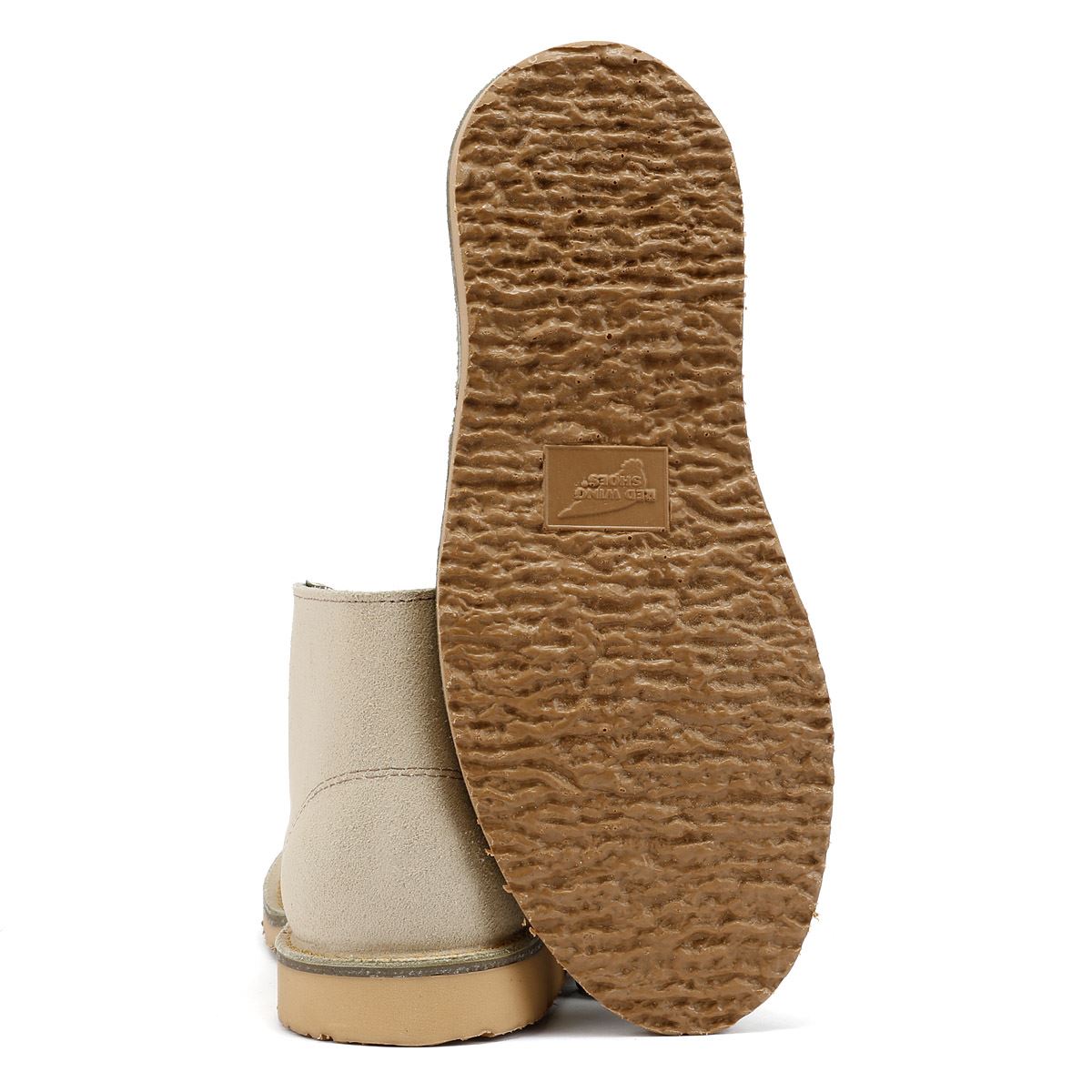 Red Wing Shoes Weekender Chukka Bottes Pour Hommes En Cuir Beige