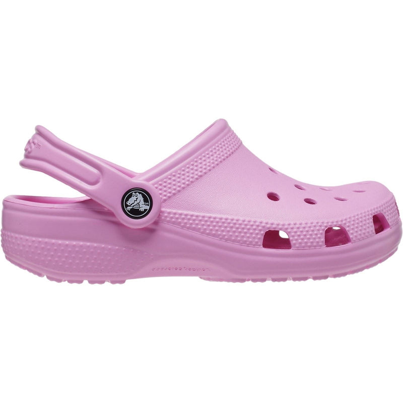 Crocs Classic Chaussures Plates Roses En Taffetas Thermoplastique