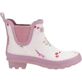 Cotswold Wildflower Ankle Bottes En Caoutchouc Pour Femmes En Rose