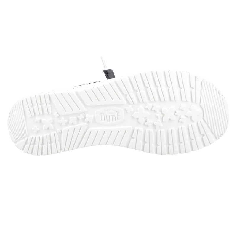 HEYDUDE Wendy Leopard Mocassins Noirs/Gris Pour Femmes