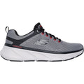 Skechers Relaxed Fit Edgeride Contention Sneakers Pour Hommes En Polyester Gris Anthracite/Noir