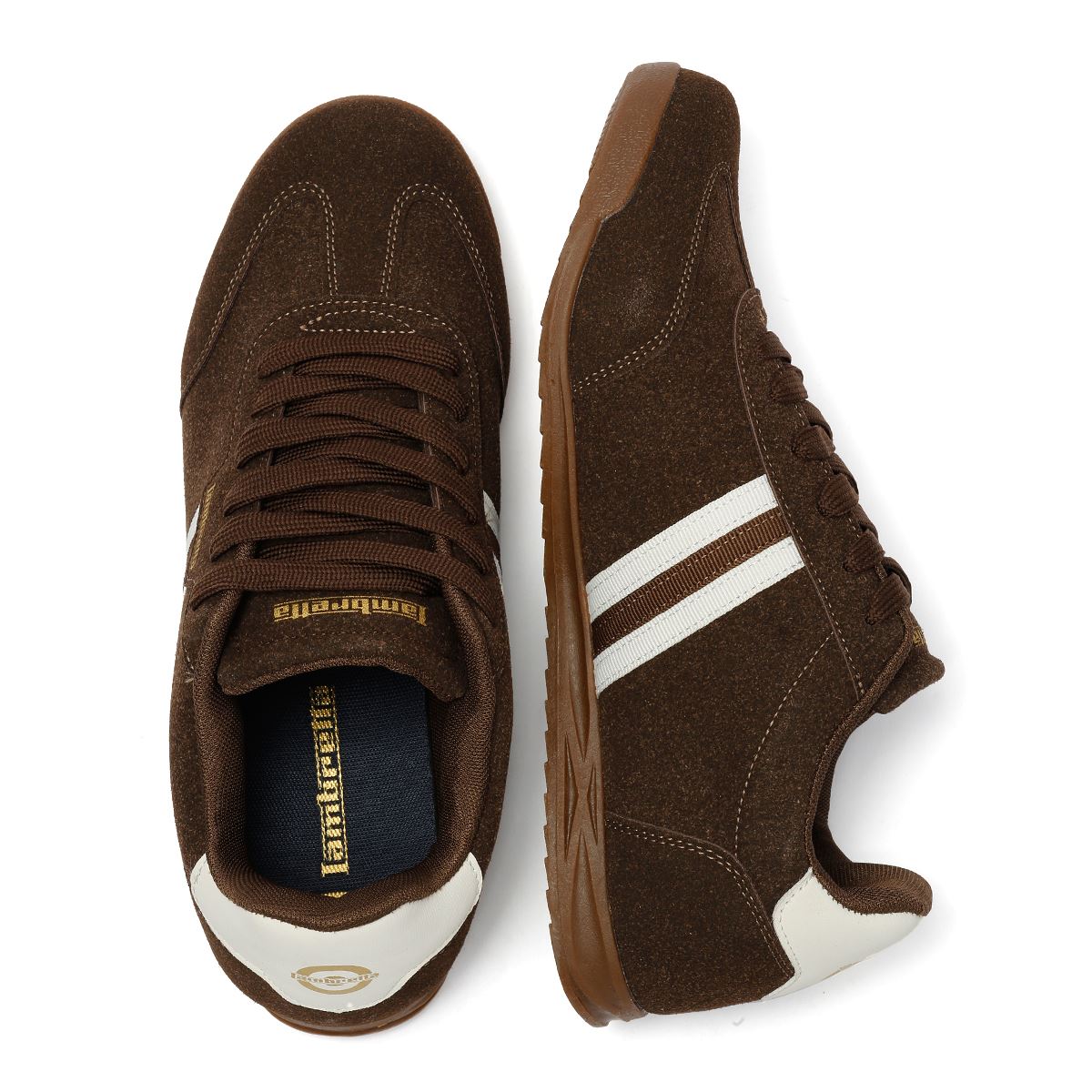 Lambretta Tackle Baskets Brunes Pour Hommes