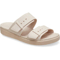 Crocs Brooklyn Buckle Sandales Quartz Pour Femmes