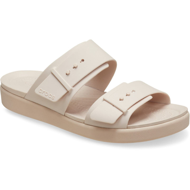 Crocs Brooklyn Buckle Sandales Quartz Pour Femmes