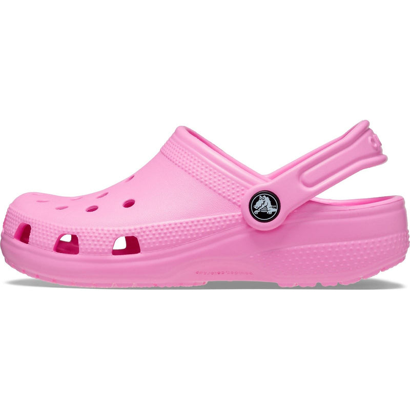 Crocs Classic Chaussures Plates Roses En Taffetas Thermoplastique