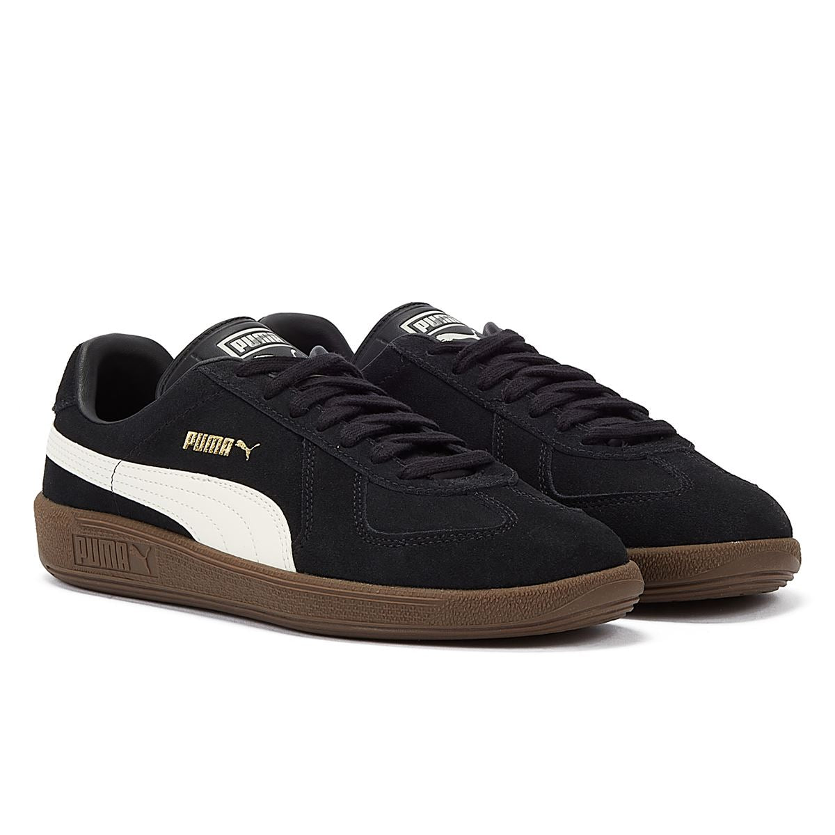 Puma Army Trainer Suede Hommes Noir Trainer