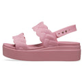 Crocs Brooklyn Woven Sandales Rosette Pour Femme En Thermoplastique