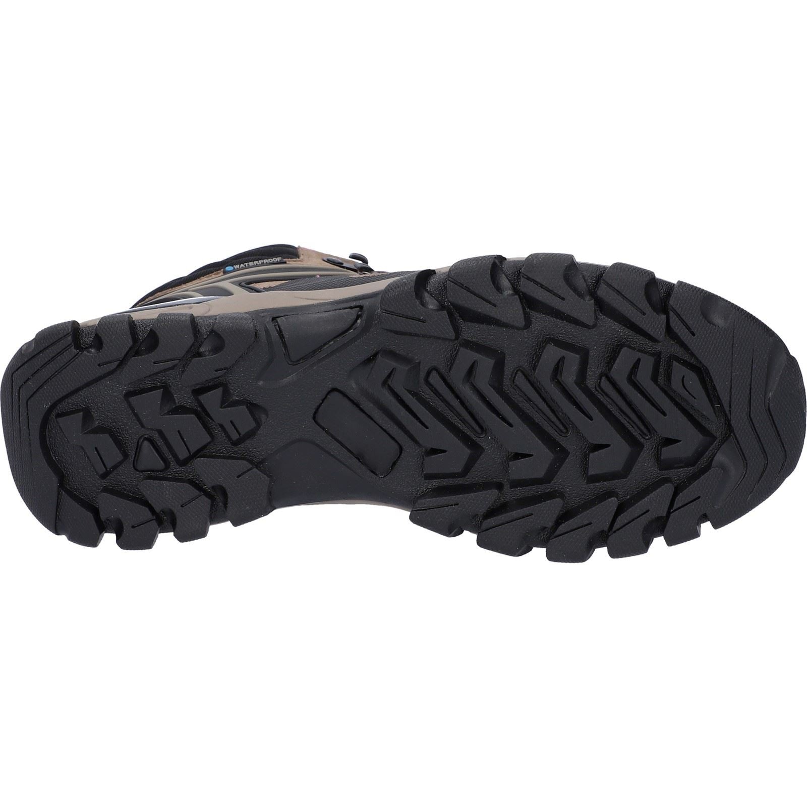Hi-Tec V-Lite Explorer WP Bottes De Randonnée En Cuir Velours De Vache Pour Femmes Marron/lilas