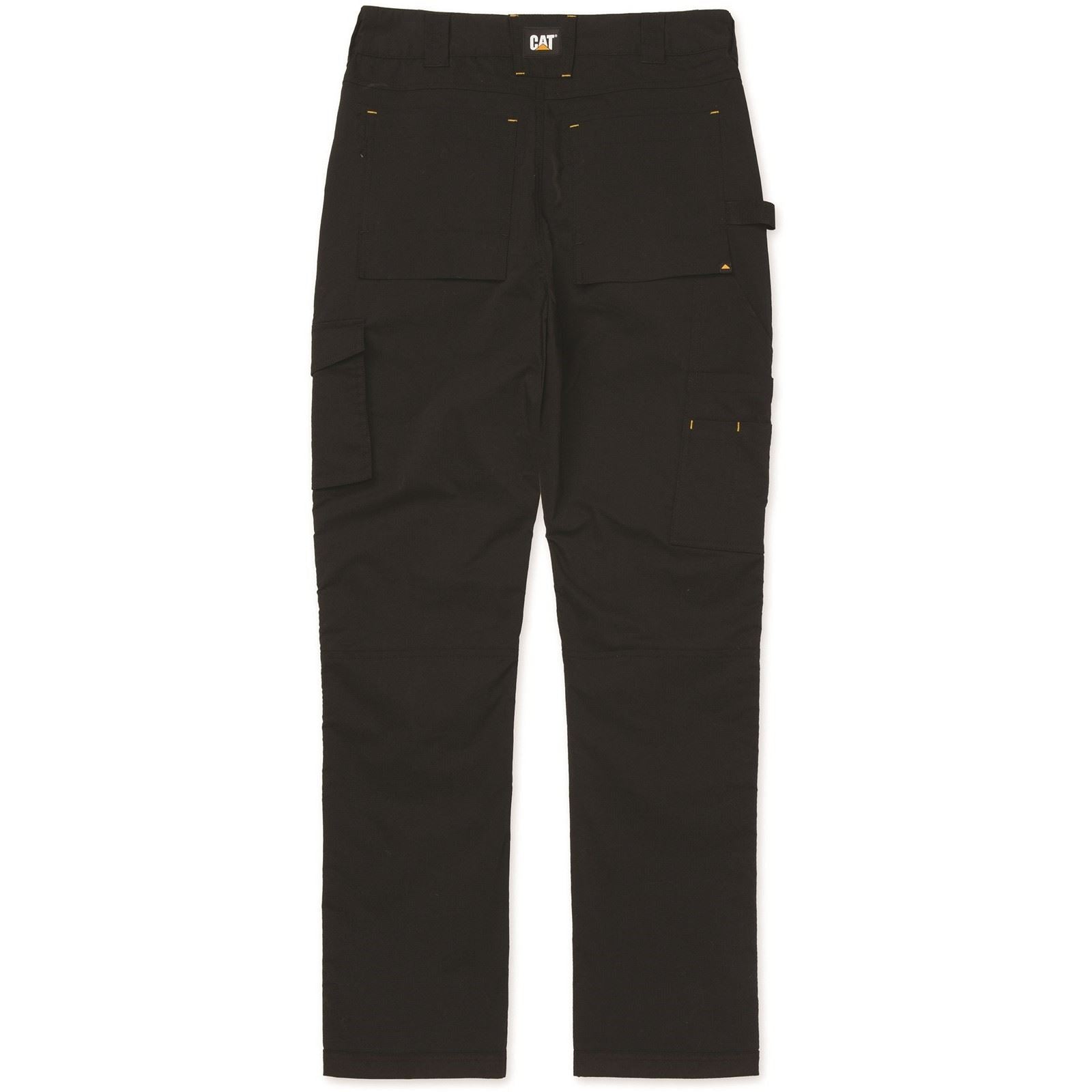 Caterpillar Nexus Holster Stretch Pocket Pantalons Noirs En Coton Pour Hommes - Extérieur