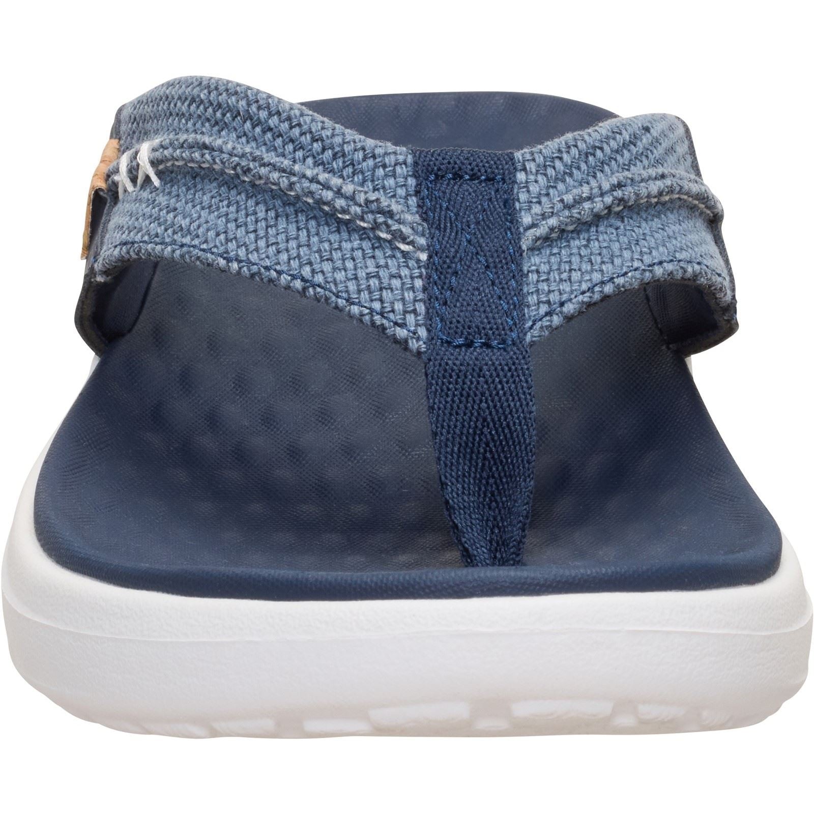 HEYDUDE Finn Flip Sandales Pour Hommes En Polyester Bleu Marine
