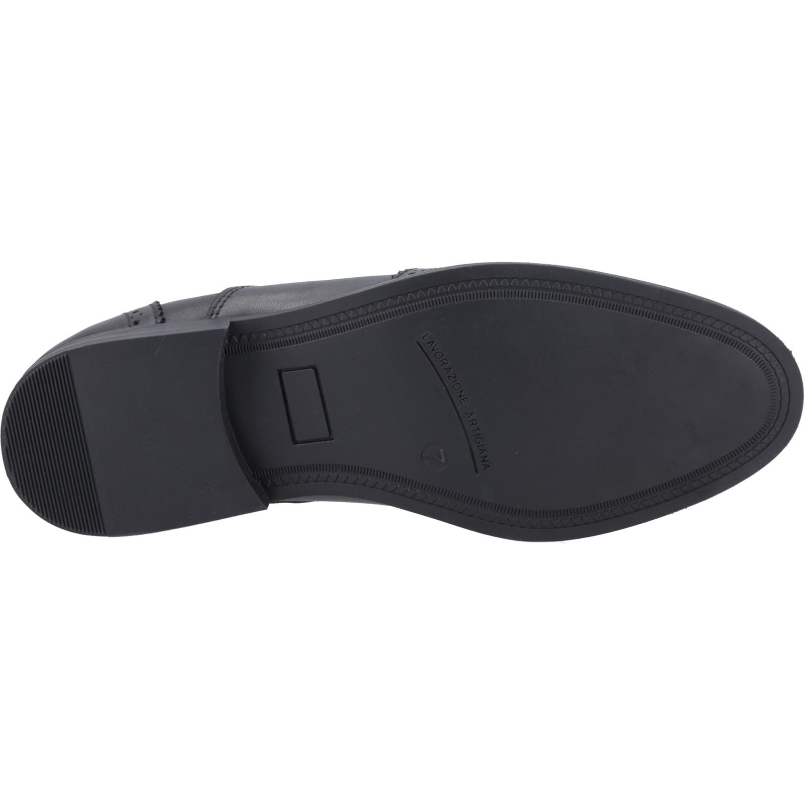 Pod Lee Chaussures Plates Noires Pour Filles En Cuir