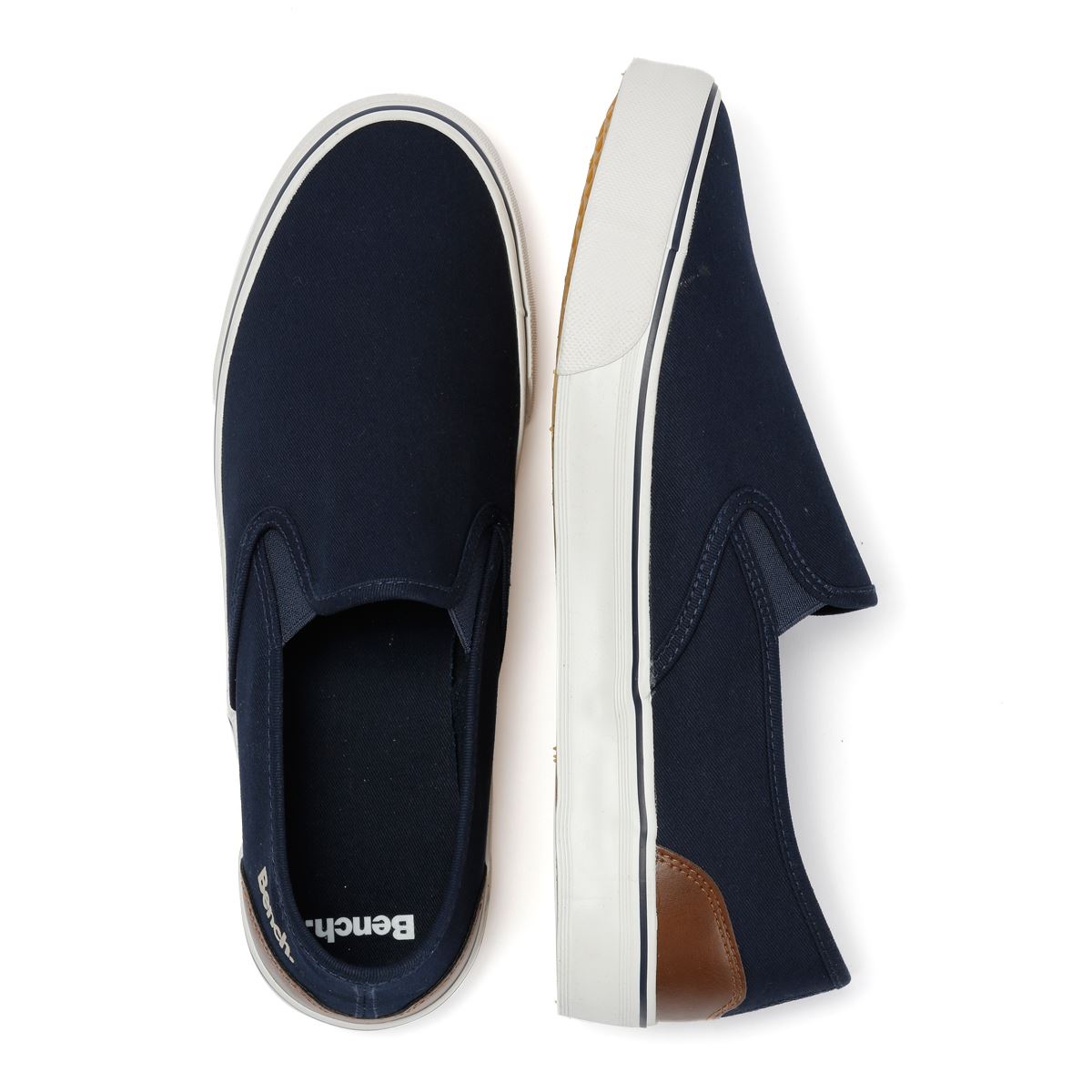 Bench Dalton Baskets Bleues En Toile Pour Hommes