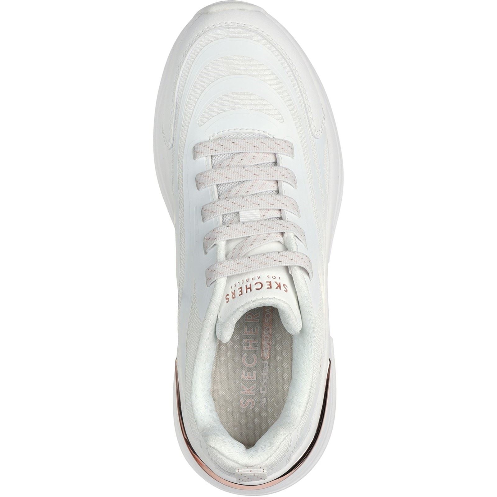 Skechers Hazel Step N Flow Baskets Blanches Pour Femmes En Matière Synthétique