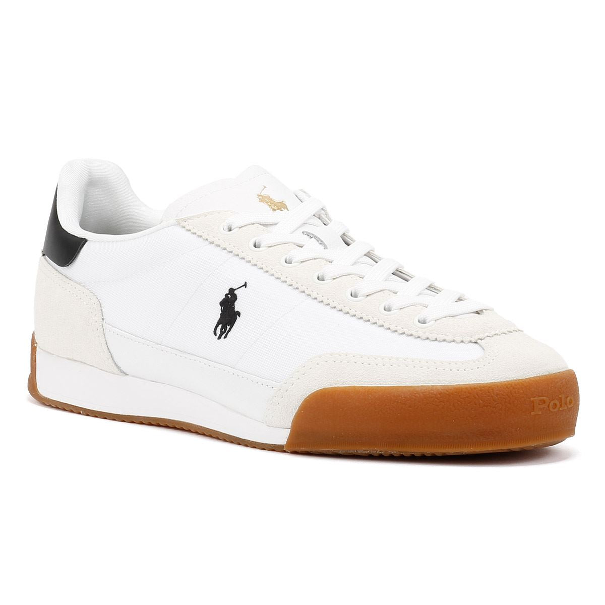 Polo Ralph Lauren Hester Baskets Blanches Pour Homme