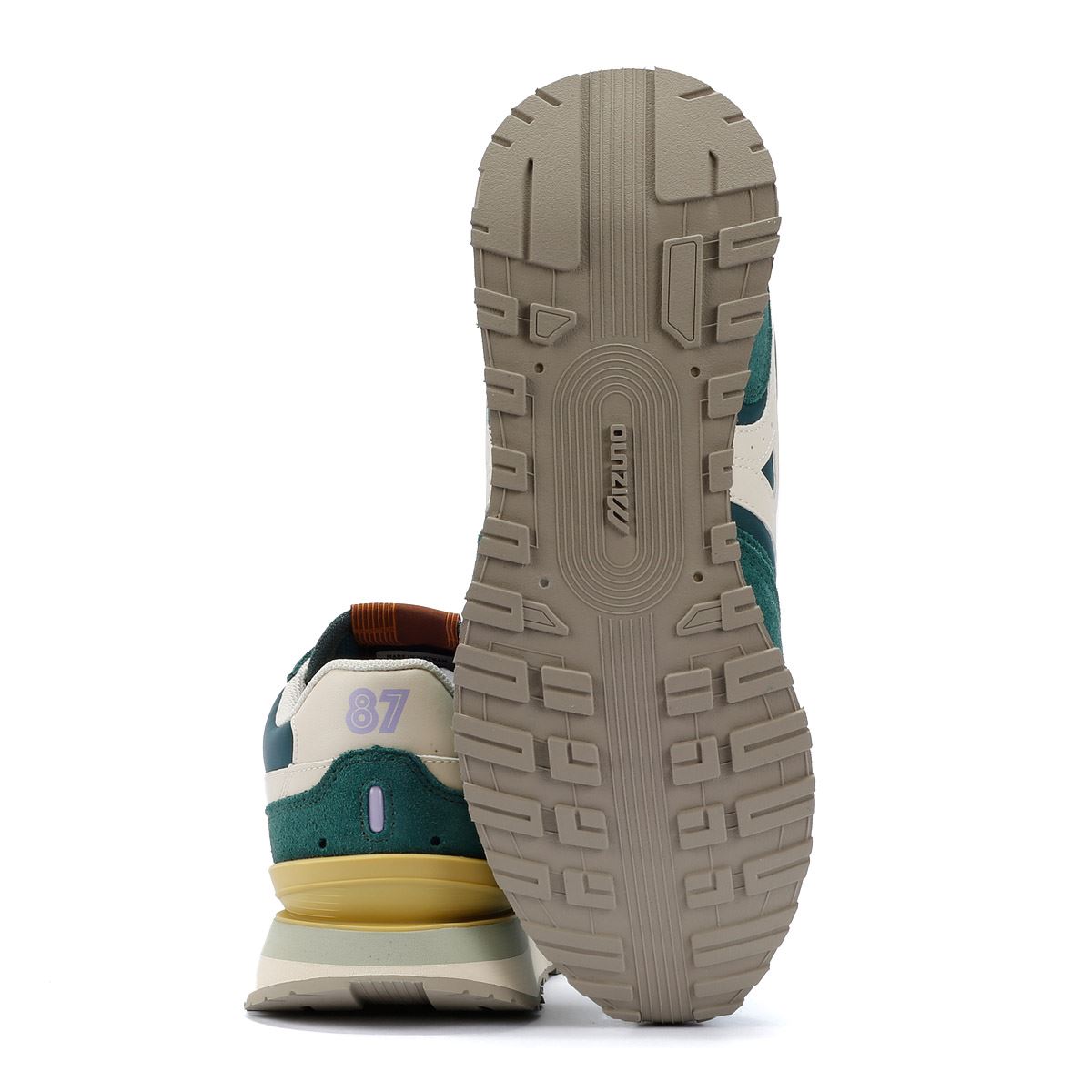 Mizuno RB87 Baskets En Daim Vert
