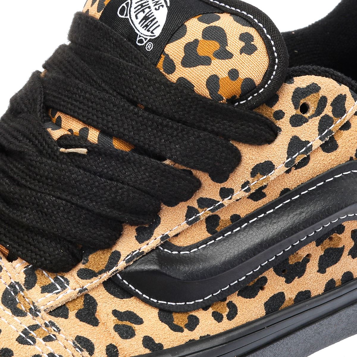 Vans Knu Skool Baskets Noires En Cuir